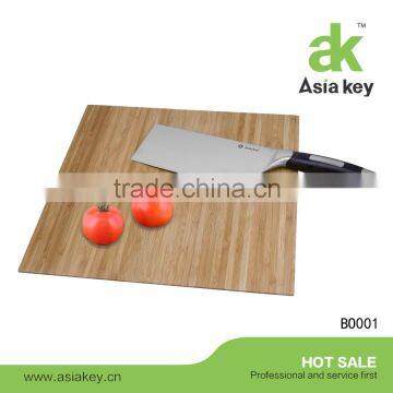 Lifestyle Square Shape Antibacterial Carbonization Bamboo Cutting Board