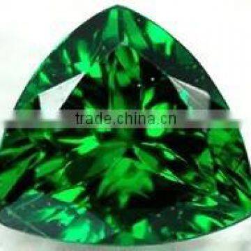 Tsavorite Faceted Trillion Natural Gemstone