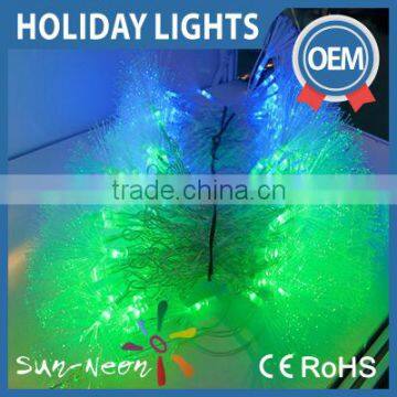 Pvc Multi-string Side Emitting Fiber Optic Led String Light