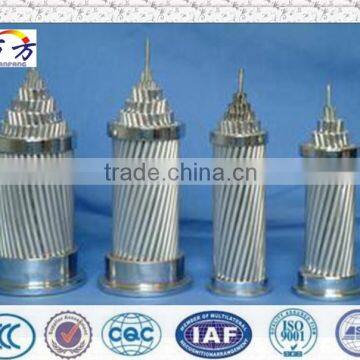 Electrical overhead line, bare stranded conductor, AAC cable