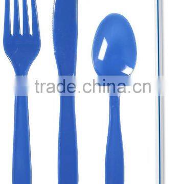 Plastic Disposable Cutlery Spoon / Fork / Knife / Manufacturer / Cutlery for Airline , Hotel , Party