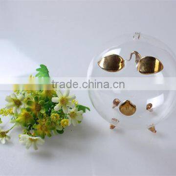 China Manufacturer Custom Design Hot Sale Piggy Bank Decorative Clear Borosilicate Promotional Glass Home Decoration photo-5