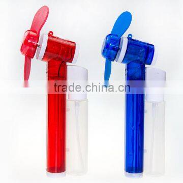 Best Quality Mini Usb Mini Desk Fan With Water Mist Plastic Material Water Mist Spray Bottle Fan photo-3