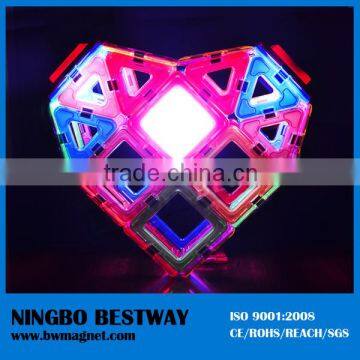 Educational Magnetic Toys Block Super Quality Magnetic Building Blocks Plastic Building Connector