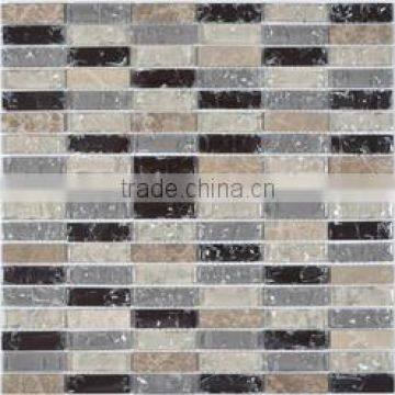 2014 BEST SELLING MOSAIC PRODUCT! Plated Amber Vein Tiling