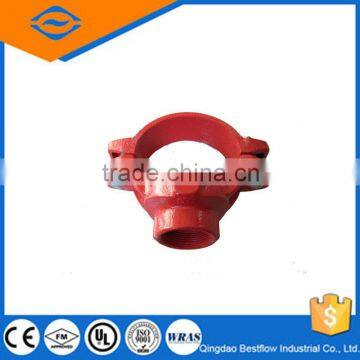 20% discounted mechanical grooved outlet/ductile iron grooved pipe fittings