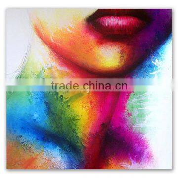 Modern oil painting abstract woman acrylic canvas art wall decoration