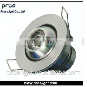12v low voltage 3w led recessed downlight