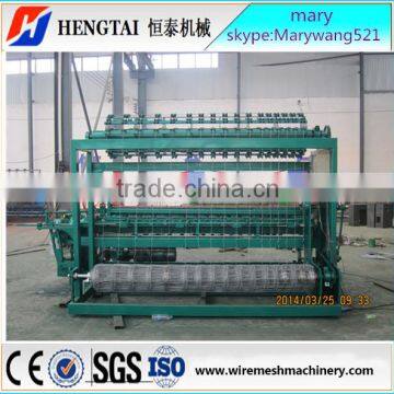 Best price high speed grassland wire netting fence machine