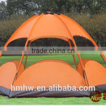 180T Silver Plaster Waterproof Flame Retardant Camping Tent photo-3