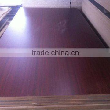 17mm sapeli color melamine mdf