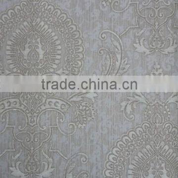 3D wallpaper 2015 new design pvc deep embossed MEI YING A9301 high quality classic style