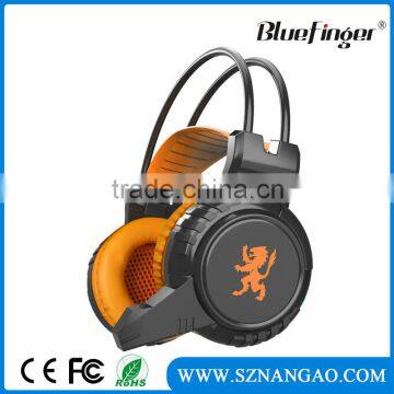 3.5mm LED light Surround Sound Gaming Headset for PC/Mac/PS4