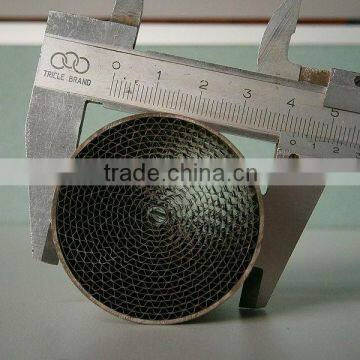 Euro 4 automobile round metal honeycomb catalyst