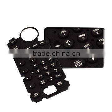 Laser Etched Silicone Rubber Keypads, Silicone, LED Backlight, Graphic Can be Shown by Using Laser Etching Technology photo-3