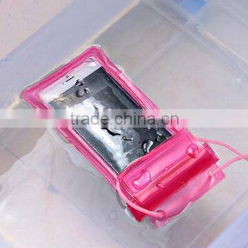 Universal Swimming Waterproof Case Bag 6inch Touchable OPP Bag for all cell phone