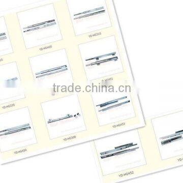 45MM/35MM three balls three section ball bearing drawer slide/table slide