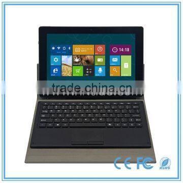 10.1 inch tablet keyboard for windows 8 with touchpad and leather case