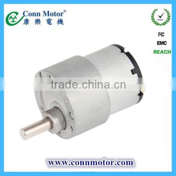 China Manufacturer High Torque Low Rpm 12V Small Electric DC Motor 24V