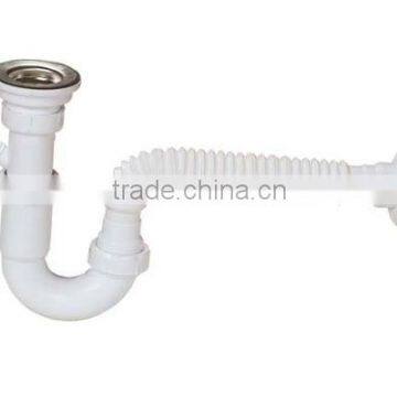 Type-S Washbasin Sink Siphon Flexible Outlet 40-50 mm (YP036)