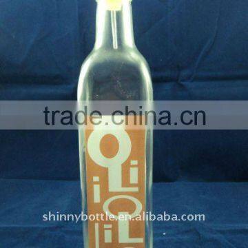 glass oil cruet,vinegar bottle,kitchenware