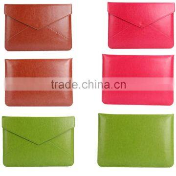 Top quality smart case laptop leather sleeve for 11.6 inch from China manufacture