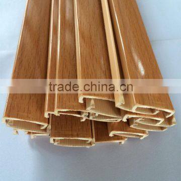 wood color u-shape edge banding pvc edge banding