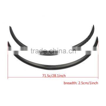 1Pair 29" PP Texture Diffuser Bumper Wide Body Fender Flares Lip For BMW Audi( FIT: Universal ) photo-2