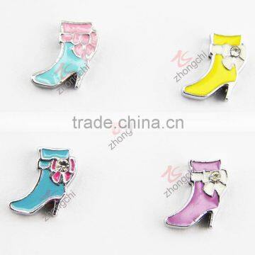 fashion metal lady high heel shoes charms