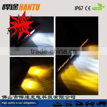 Amber curved led roof car light amber white spot beam curved headlight 150w 28inch curved fog light bar MODEL:HT-24150W