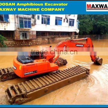 New DOOSAN 225 Deep Water Excavator with 1.1 m3 Bucket , CE , EPA , Model: MAX225SD