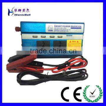 800w Intelligent 12v to 220v DC to AC Inverter modified sine wave 220v power inverter