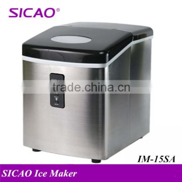 home appliances ice makers supply in china , stainless steel 430 materail mini ice making machine