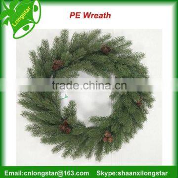 PE Artificial christms Wreath