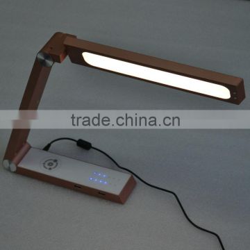 Energy saving modern 6W adjustable direction Led Desk Lamp Touch Dimmer