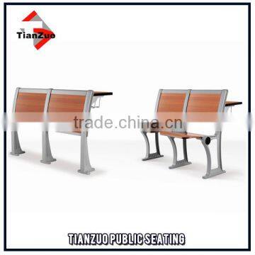 Aluminum Frame combination student desk and chair