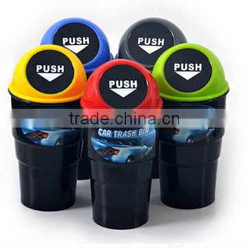 Hot sale car Waste bin car trash bin plastic car litter bin