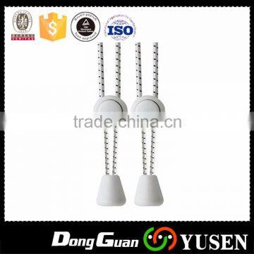 Fashionable Sports Safety Coloured 3mm Elastic Shoelace With Stopper no Tie Shoe Laces photo-2