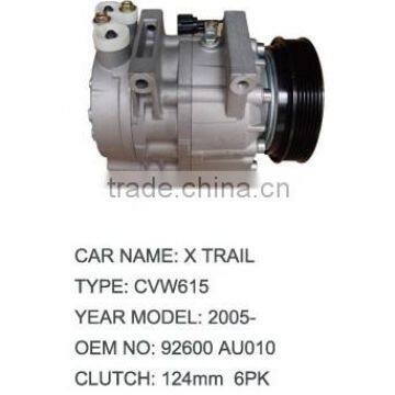 Auto A/C Compressor For NISSAN X TRAIL