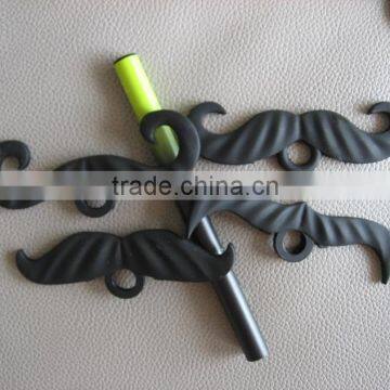 Novelty design fake mustache for E-cigarette