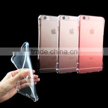 Whole Sale Shockproof Transparent Funny TPU Phone Cover Case