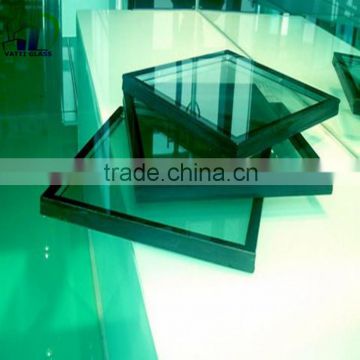 Energy Saving LOWE Glass Panels/ reflective double tempered insulated glass for curtain wall