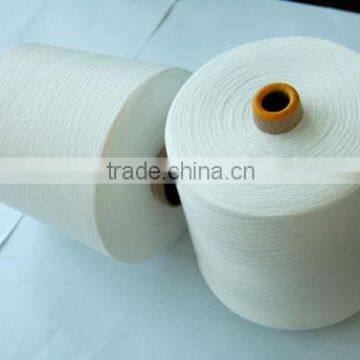 100% spun polyester sewing thread ,40S,paper cone,raw white