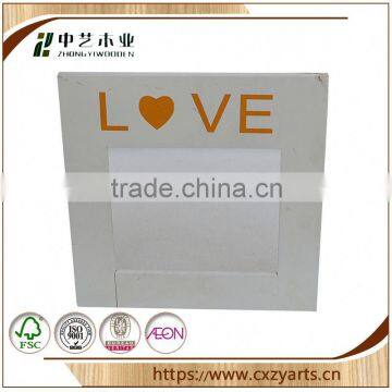 China Supplier Accept OEM rustic hinging 5x7 wood photo frame picture frame