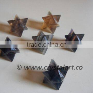 MULTI FLUORITE MERKABA STAR