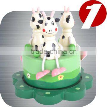Animal musical jewelry boxes