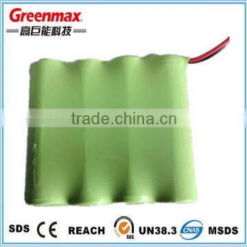 PVC jacket aa 2500mah rechargeable battery pack