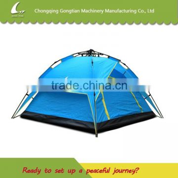 double layer traveling outdoor automatic tent