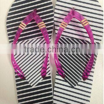 new soft women fashion basic rubber beach slippers