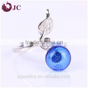 Wholesale Aromatherapy Essential Oil Ring 925 Sterling Silver Ring Jewelry for Women photo-2